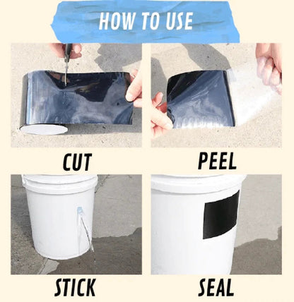 PERMANENT WATER SEAL ALUMINIUM RUBBER TAPE (BUY 1 GET 1 FREE*)